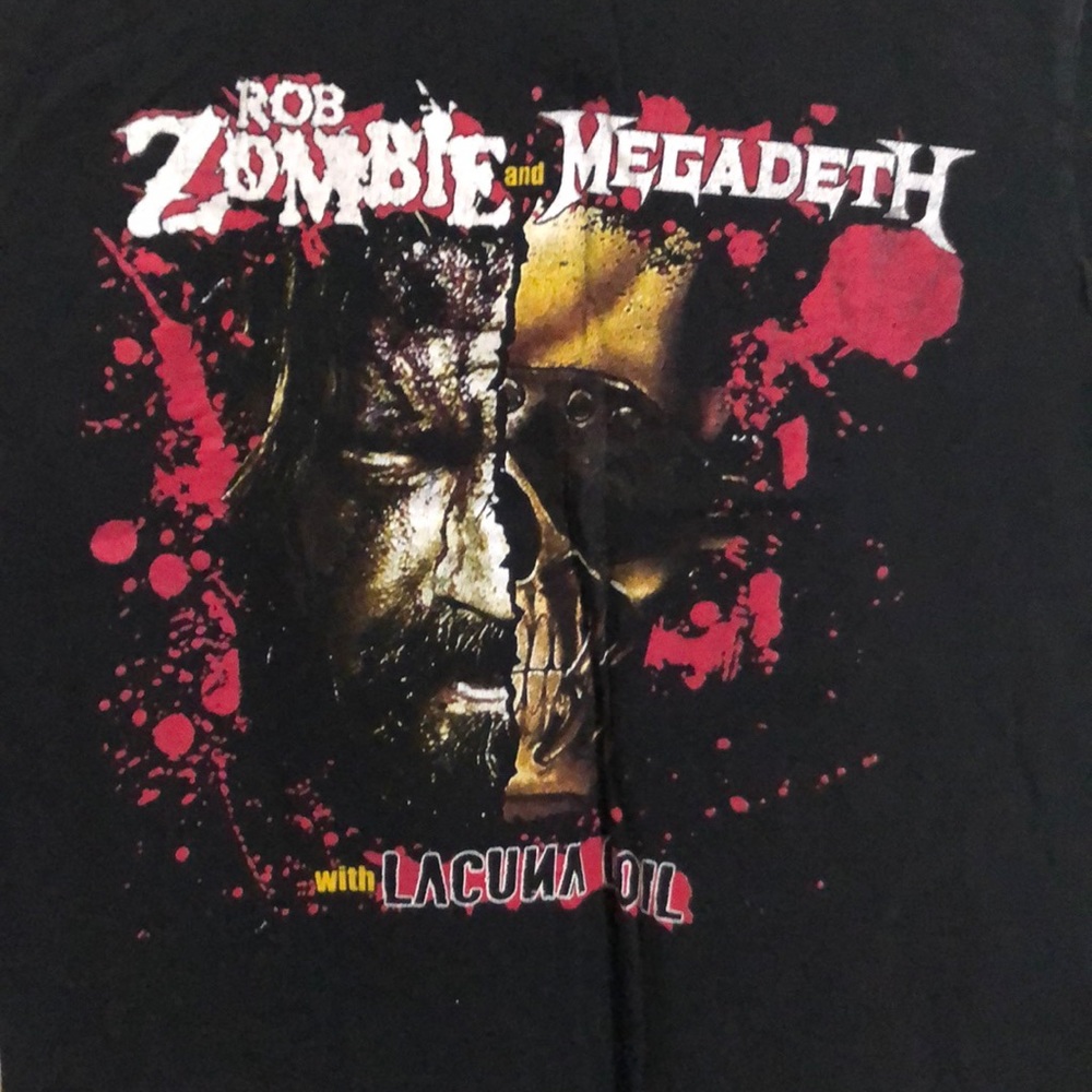 *Rare* Bootleg Rob Zombie/Megadeth 2012 Tour Tank